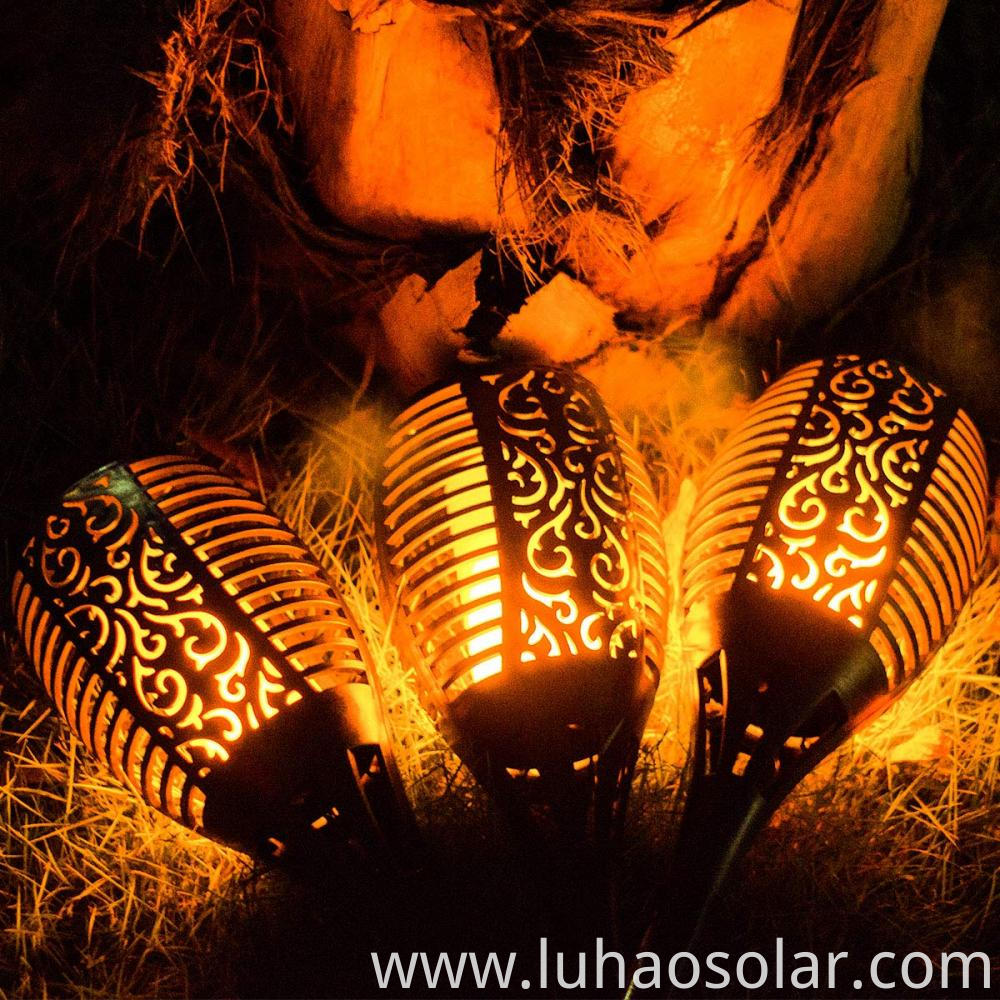 Solar Flame Lights